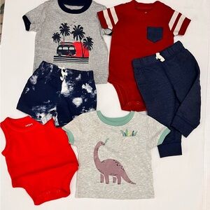 Multiples Kids Matching Sets - Red, Gray, Blue